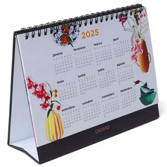 CALENDARIO DE MESA 20X15 CÍCERO 2025 ATELIE CALENDARIO DE MESA 20X15 CÍCERO 2025 ATELIE