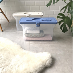 MALETA ORGANIZADORA EMPILHAVEL AZUL MALETA ORGANIZADORA EMPILHAVEL AZUL