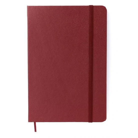 CADERNETA CLASSICA CÍCERO PAUTADO 14X21 VERMELHO QUENTE
