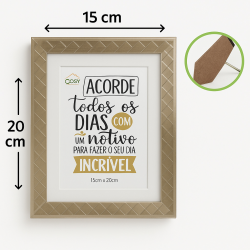 Porta-Retrato 15x20cm PL Fresh – Ideal para Presentear e Decorar Porta-Retrato 15x20cm PL Fresh – Ideal para Presentear e Decorar