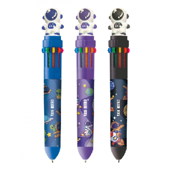 CANETA ESF TRIS ASTRO 1.0 10 CORES CANETA ESF TRIS ASTRO 1.0 10 CORES