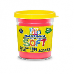 MASSA DE MODELAR ACRILEX 150GRS VERMELHO