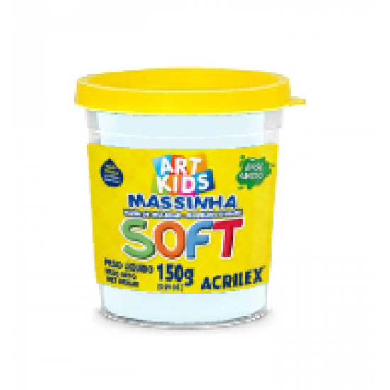 MASSA DE MODELAR ACRILEX 150GRS BRANCO MASSA DE MODELAR ACRILEX 150GRS BRANCO