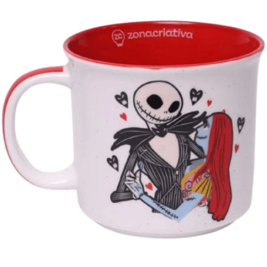 CANECA TOM 350ML JACK AND SALLY CANECA TOM 350ML JACK AND SALLY
