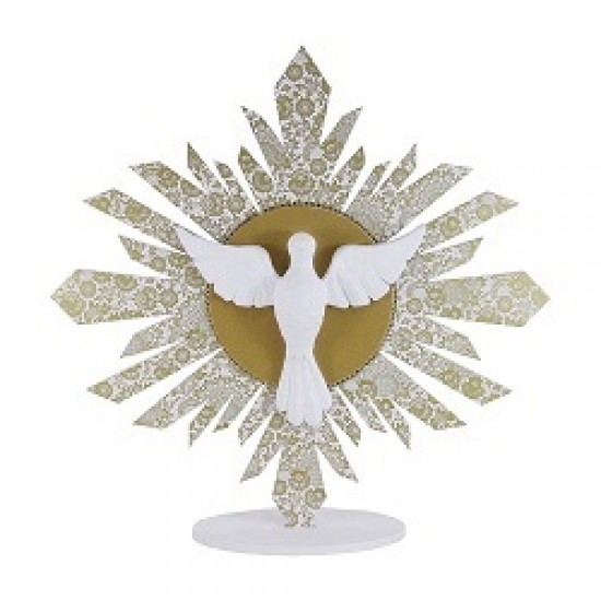ENFEITE DE MESA ESPIRITO SANTO P 34X34
