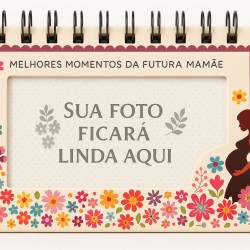 Álbum Futura Mamãe – Recorde os Momentos da Gravidez com Estilo Álbum Futura Mamãe – Recorde os Momentos da Gravidez com Estilo
