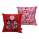 Kit Almofada Pipoca Coração Mickey e Minnie Namorados