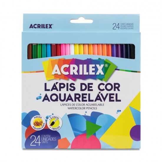 LAPIS DE COR AQUARELAVEL C/24 LAPIS DE COR AQUARELAVEL C/24