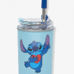 COPO NEO C/CANUDO 300ML STITCH NAMORADOS COPO NEO C/CANUDO 300ML STITCH NAMORADOS