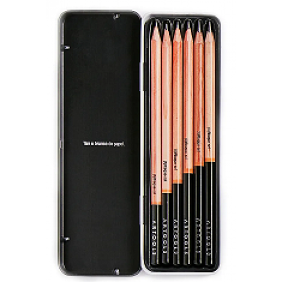 LÁPIS GRADUADO GRAPHITE - 6 TRAÇOS - ARTOOLS