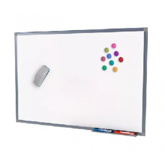 QUADRO BRANCO MAGNETICO OFFICE ALUMINIO 70 X 50 STALO QUADRO BRANCO MAGNETICO OFFICE ALUMINIO 70 X 50 STALO