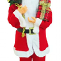 TLJ8134 ENFEITE PAPAI NOEL EM PE SACO/PRESENTE 90CM TLJ8134 ENFEITE PAPAI NOEL EM PE SACO/PRESENTE 90CM