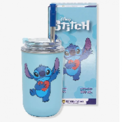 COPO NEO C/CANUDO 300ML STITCH NAMORADOS COPO NEO C/CANUDO 300ML STITCH NAMORADOS