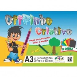 BL OFFPINHO CRIATIVO A3 120GRS BL OFFPINHO CRIATIVO A3 120GRS