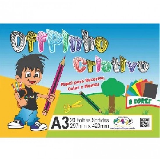 BL OFFPINHO CRIATIVO A3 120GRS BL OFFPINHO CRIATIVO A3 120GRS
