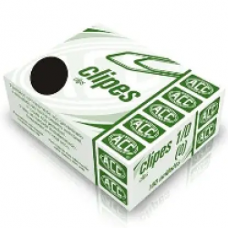 CLIPS 1/0 AÇO NIQUELADO C/100 CLIPS 1/0 AÇO NIQUELADO C/100