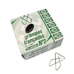 GRAMPOS TRAÇADOS N°2 C/ 50 AÇO NIQUELADO ACC GRAMPOS TRAÇADOS N°2 C/ 50 AÇO NIQUELADO ACC