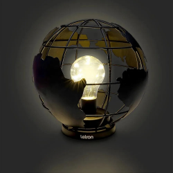 Luminária de Mesa Mapa-Múndi LED