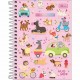 Caderneta Espiral Capa Dura 1/8 Hug Me 80 Folhas – Tilibra Caderneta Espiral Capa Dura 1/8 Hug Me 80 Folhas – Tilibra