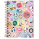 Caderneta Espiral Capa Dura 1/8 Snoopy 80 Folhas – Tilibra Caderneta Espiral Capa Dura 1/8 Snoopy 80 Folhas – Tilibra