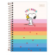 Caderneta Espiral Capa Dura 1/8 Snoopy 80 Folhas – Tilibra Caderneta Espiral Capa Dura 1/8 Snoopy 80 Folhas – Tilibra