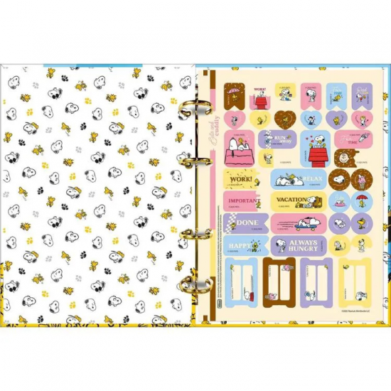 Caderno Argolado Snoopy 80 Folhas – Tilibra Caderno Argolado Snoopy 80 Folhas – Tilibra