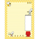 Caderno Colado Papel de Carta Snoopy 50 Folhas – Tilibra Caderno Colado Papel de Carta Snoopy 50 Folhas – Tilibra