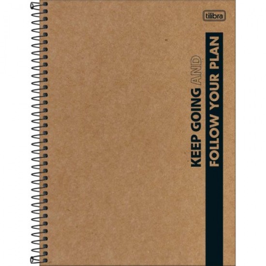 Caderno Capa Dura Universitário Kraftwork 1 Matéria 80 Folhas – Tilibra Caderno Capa Dura Universitário Kraftwork 1 Matéria 80 Folhas – Tilibra