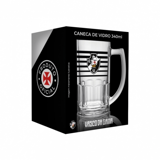 Caneca de Cerveja Bristol 340 ml – Vasco Caneca de Cerveja Bristol 340 ml – Vasco