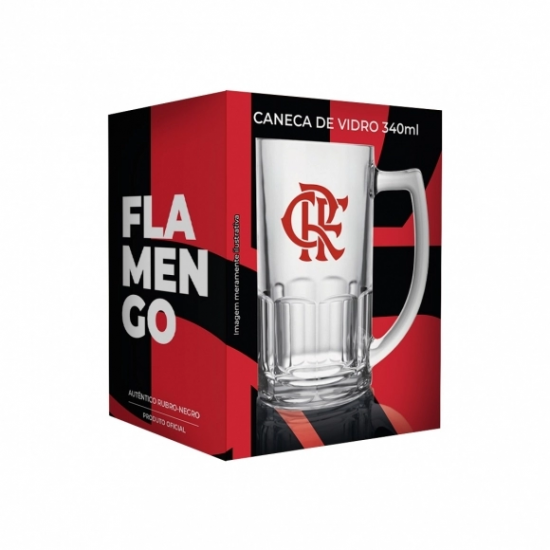 Caneca de Cerveja Bristol 340 ml – Flamengo Caneca de Cerveja Bristol 340 ml – Flamengo