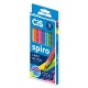 LAPIS DE COR CIS SPIRO ESTOJO C/12 LAPIS DE COR CIS SPIRO ESTOJO C/12