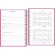 Agenda Espiral Pepper Rosa 2026 – Tilibra Agenda Espiral Pepper Rosa 2026 – Tilibra
