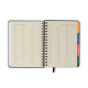 Agenda Planner Wire-O 2026 Clássica Semanal Notas com Divisórias A5 Preto Agenda Planner Wire-O 2026 Clássica Semanal Notas com Divisórias A5 Preto