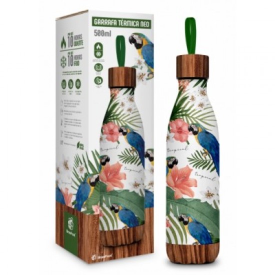Garrafa Térmica Metal Neo 500ml – Estilo e Praticidade Garrafa Térmica Metal Neo 500ml – Estilo e Praticidade