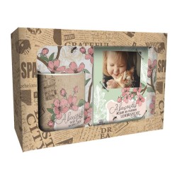 Caixa Presente Abençoada Cerejeira – Caneca + Porta-Retrato Caixa Presente Abençoada Cerejeira – Caneca + Porta-Retrato