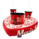 Kit Almofada Pipoca Coração Mickey e Minnie Namorados Kit Almofada Pipoca Coração Mickey e Minnie Namorados