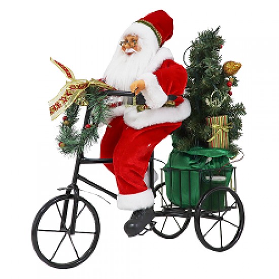 PAPAI NOEL TRICICLOLED50CMX28CMX50CM