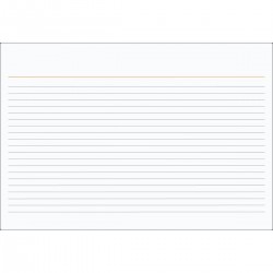 FICHA PAUTADA TILIBRA N3 5X8 FICHA PAUTADA TILIBRA N3 5X8