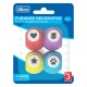 Furador Decorado 9mm Kit com 4 – Tilibra