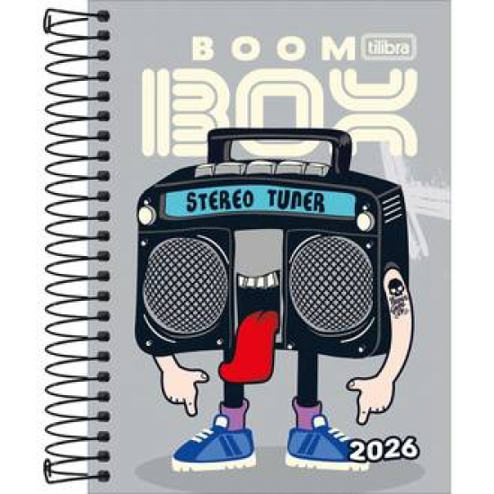 Agenda Espiral Diária Spice Masculina Sortida – Tilibra Agenda Espiral Diária Spice Masculina Sortida – Tilibra