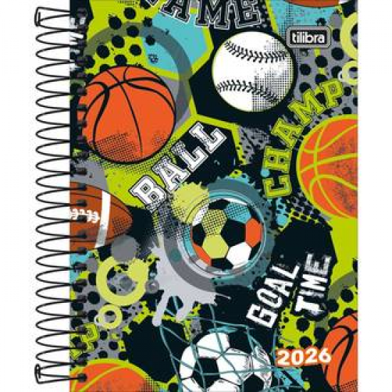 Agenda Espiral Diária Spice Masculina Sortida – Tilibra Agenda Espiral Diária Spice Masculina Sortida – Tilibra