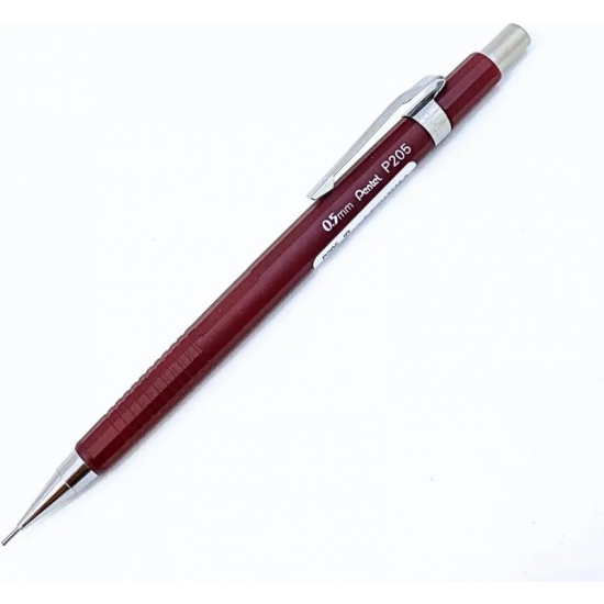 Lapiseira Pentel P205 0.05m Vermelha Lapiseira Pentel P205 0.05m Vermelha