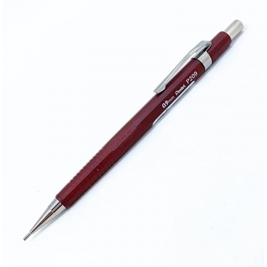 Lapiseira Pentel P209 0.9mm Vermelha Lapiseira Pentel P209 0.9mm Vermelha