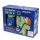 KIT LANCHE DINO GARRAFA PLASTICA 500ML + MARMITA 700ML LEO LEO KIT LANCHE DINO GARRAFA PLASTICA 500ML + MARMITA 700ML LEO LEO