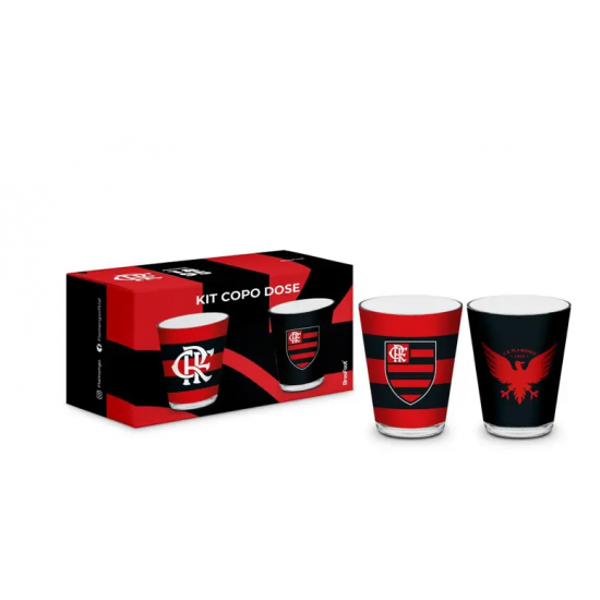 COPO DOSE C/2UN 360 FLAMENGO COPO DOSE C/2UN 360 FLAMENGO