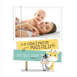 Placa Porta-Retrato Placa Porta-Retrato