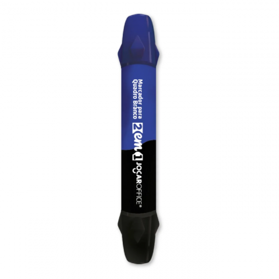MARCADOR QUADRO BRANCO 2 EM 1 PRETO/AZUL LEO LEO MARCADOR QUADRO BRANCO 2 EM 1 PRETO/AZUL LEO LEO