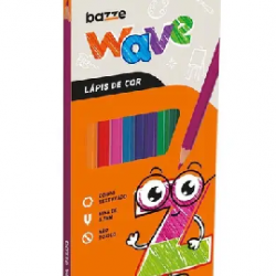 LAPIS COR BAZZE WAVE SEXT C/12