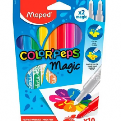 CANETINHA HIDROCOR COLORPEPS MAGIC/ 8 CORES + 2