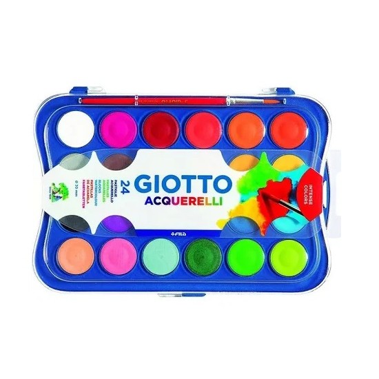 AQUARELA GIOTTO 24 CORES 30MM
